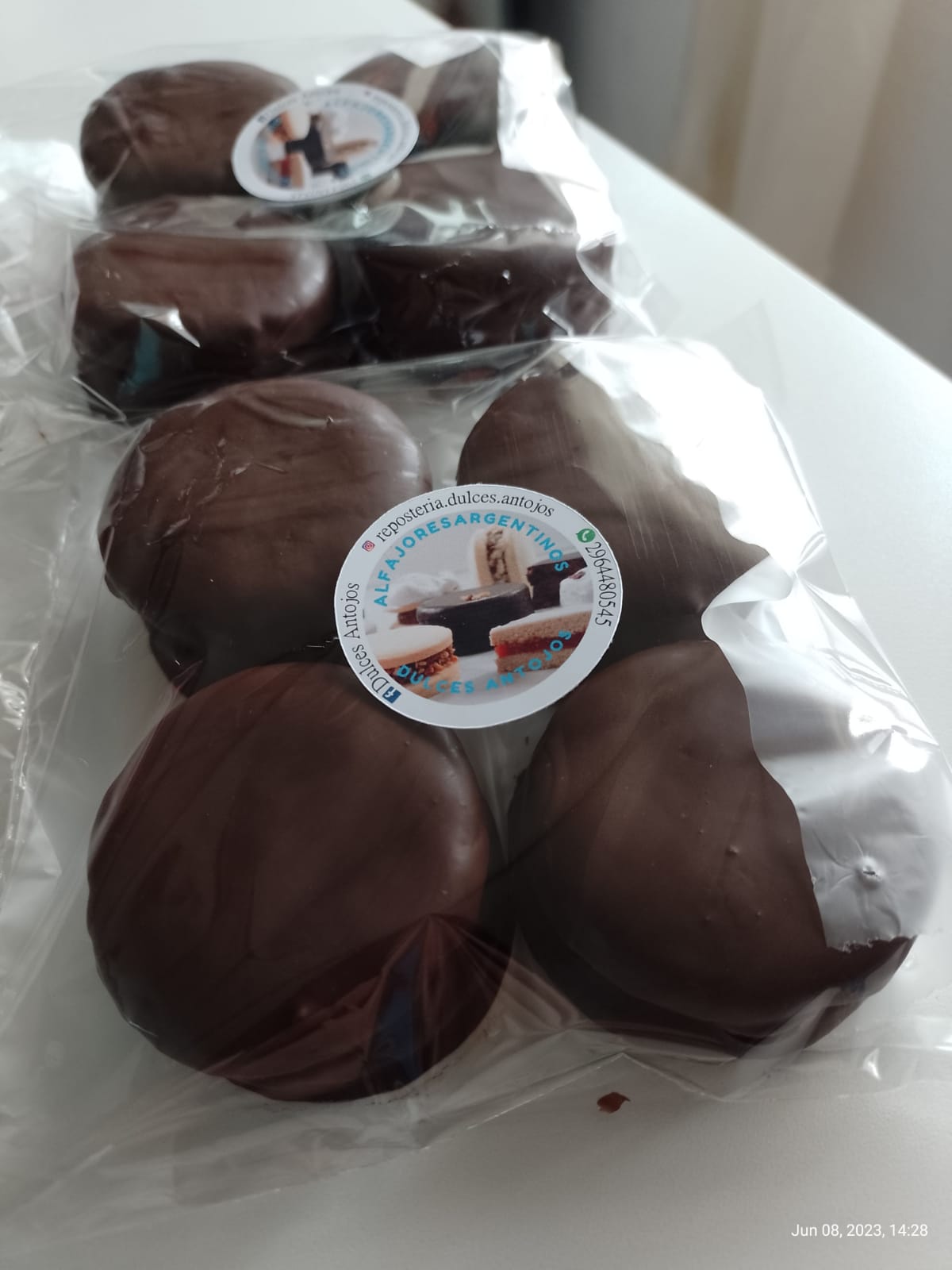 Alfajores de Chocolate y Nuez
